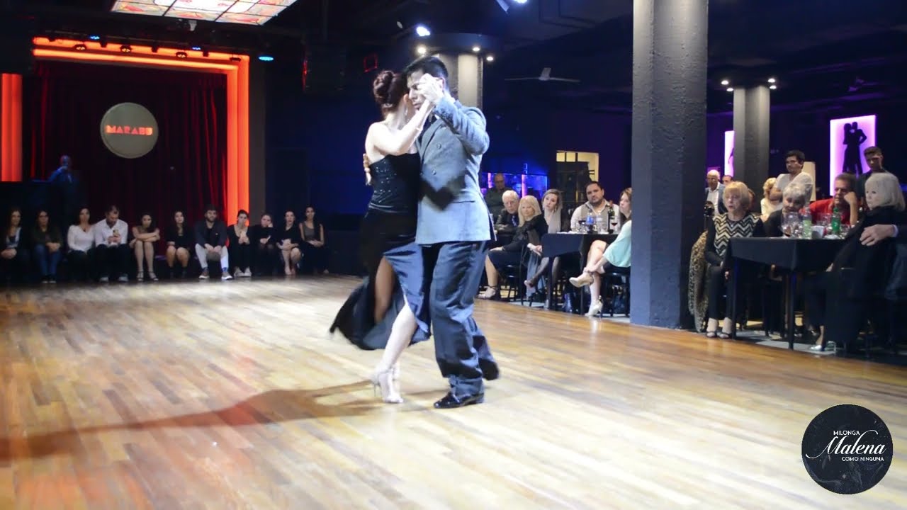 Victoria Olivella & Agustin Rojas en Milonga Malena 