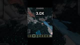 Travelling from overworld to nether 🙀 #minecraft