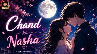 Chand Ka Nasha 🌙 | Anime Love Song | Deep Romantic Vibes 