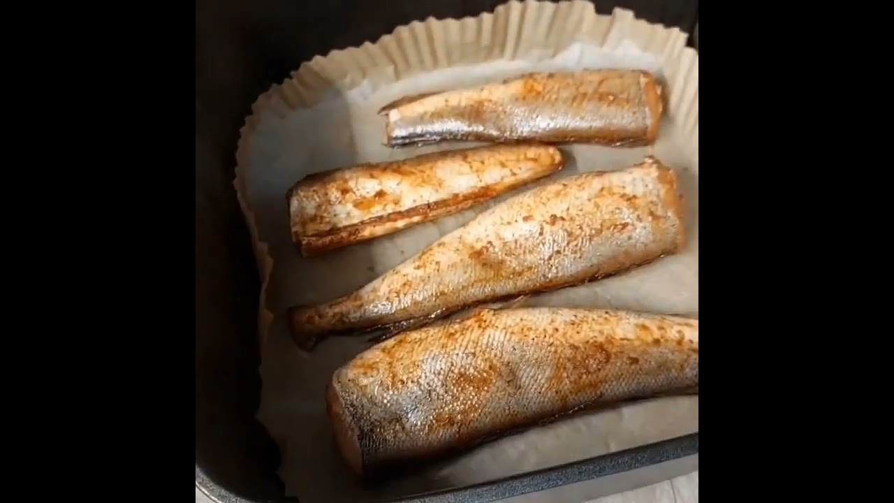 Рыба в аэрогриле.