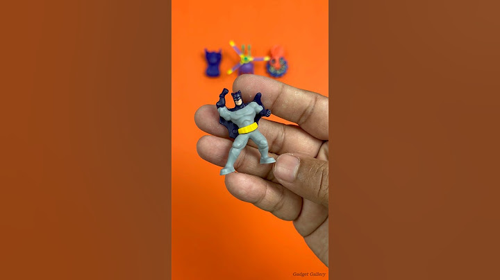 Kinder Joy Batman Edition