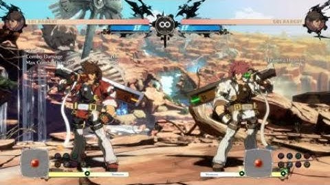 Guilty Gear Strive sol Practicing Night Raid Vortex Loop