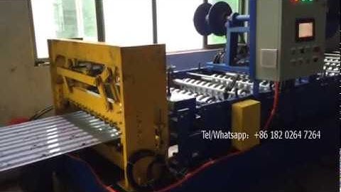 Australia Type Roller Shutter Door Forming Machine Feedback From Client