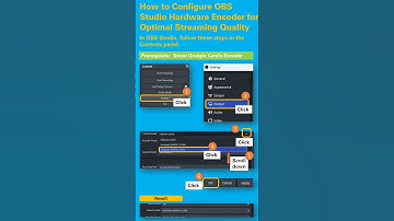 How to Configure OBS Studio Hardware Encoder for Optimal Streaming Quality