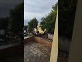 Rain in the natural mountain valleys.