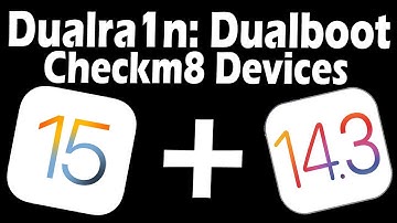 الرجوع من iOS 15 الى iOS 14.3 بدون جلبريك Dualra1n: Dualboot iOS 15 & 14 No Blobs | Linux/MacOS
