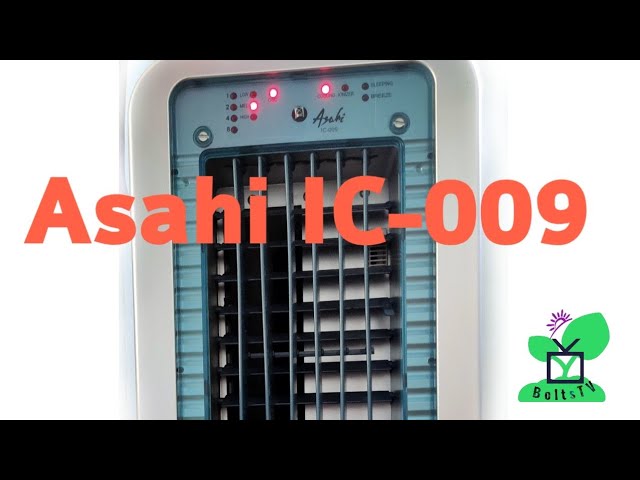 Asahi IC-009 air-cooler review. - YouTube