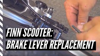 How to replace the Finn brake lever | Finn Scooters