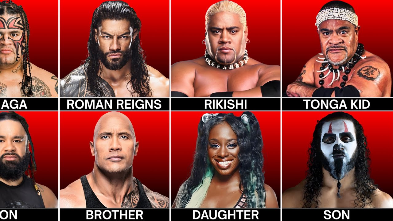 WWE Anoa’i Family Superstars Relationships | wrestlinginc