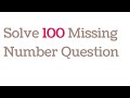 Missing Number Practice Question start