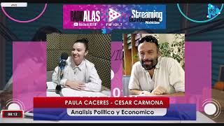 PAULA CACERES Y CESAR CARMONA - LA CARETA POLITICA - 28-05-25
