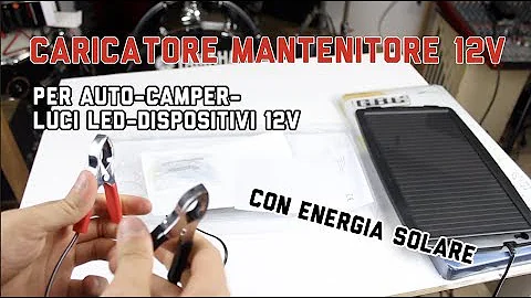 Quanto ci mette un pannello solare a caricare una batteria?