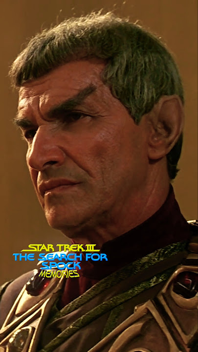 Sarek recognizes Kirk's sacrifices of his son and ship, but not his soul - STAR TREK III #startrek