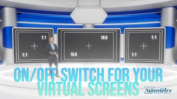 Add On/Off switch to your virtual screens in Aximmetry