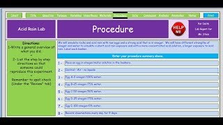 Lab Report Gen Help 08 Procedure