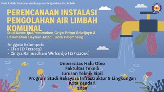 REVIEW JURNAL - PERENCANAAN INSTALASI PENGOLAHAN AIR LIMBAH