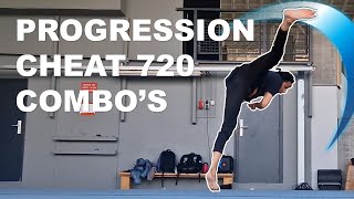 Cheat 720 Progression and Combo's | Tricking