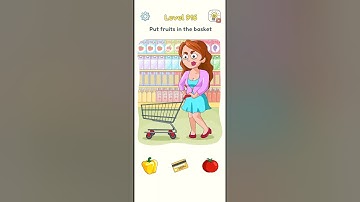 DOP 3 : Displace one Part  Level 916 Put Fruits in the basket Answer Very Hard level Solution