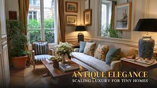 Tiny Apartment Tour Quiet Luxury Parisian Interior Design For Extreme Small Spaces2