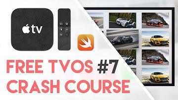 Free tvOS Swift Crash Course #7 -The Next Step (Free Apple TV Tutorial Crash Course)