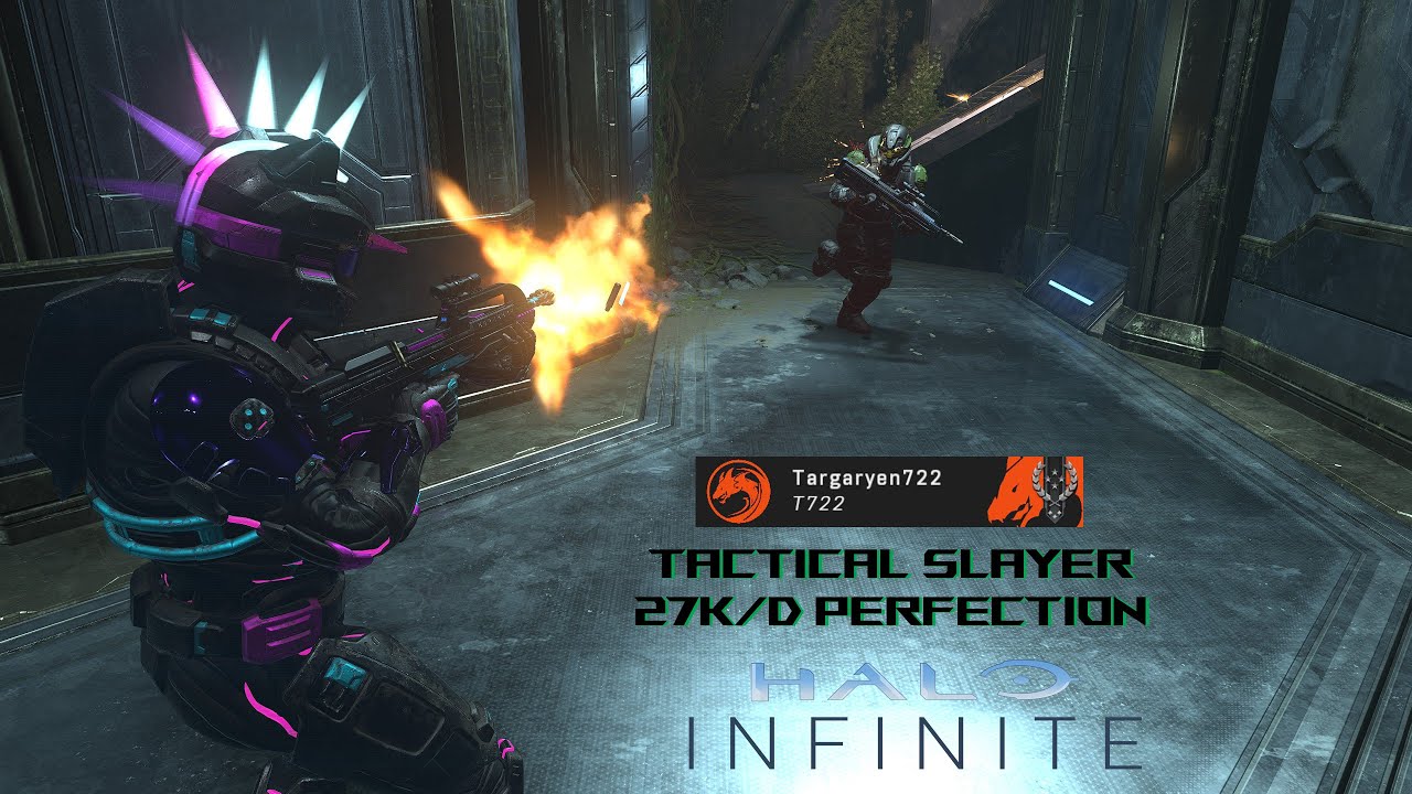 Halo Infinite Tactical Slayer 27 K/D Perfection YouTube