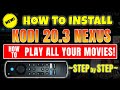 Install  use kodi 203 nexus latest version on firestick
