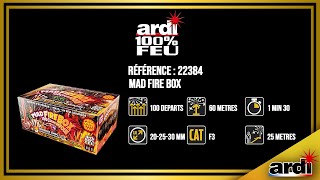 MAD FIRE BOX. Disponible uniquement en magasin