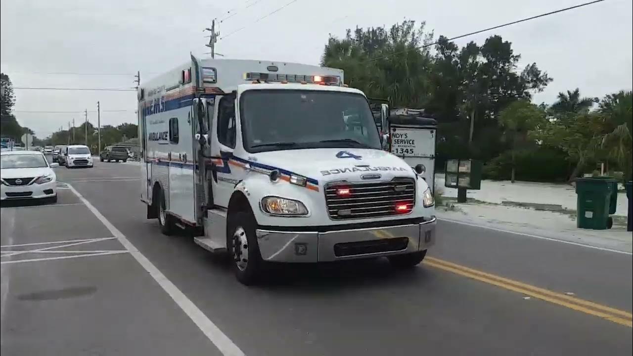 USA Rettungswagen US ambulances Florida, krass laut, ear beating noises