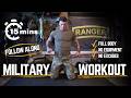 15-Minute Bodyweight Workout That Will SMOKE You (No Equipment) | Military Fitness