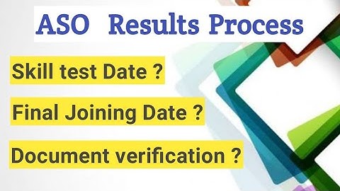 OPSC ASO 2022 results date,skill test, documents verification process till joining