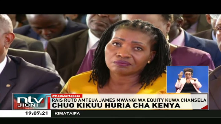 Rais Ruto amteua James Mwangi kuwa chansela wa Chuo Kikuu Huria cha Kenya