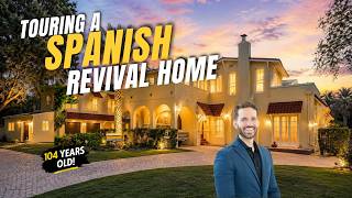 Touring an INCREDIBLE Spanish Revival Home in Lakeland, Florida!