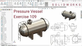 Mastering Pressure Vessel Design in SolidWorks Tutorial #how