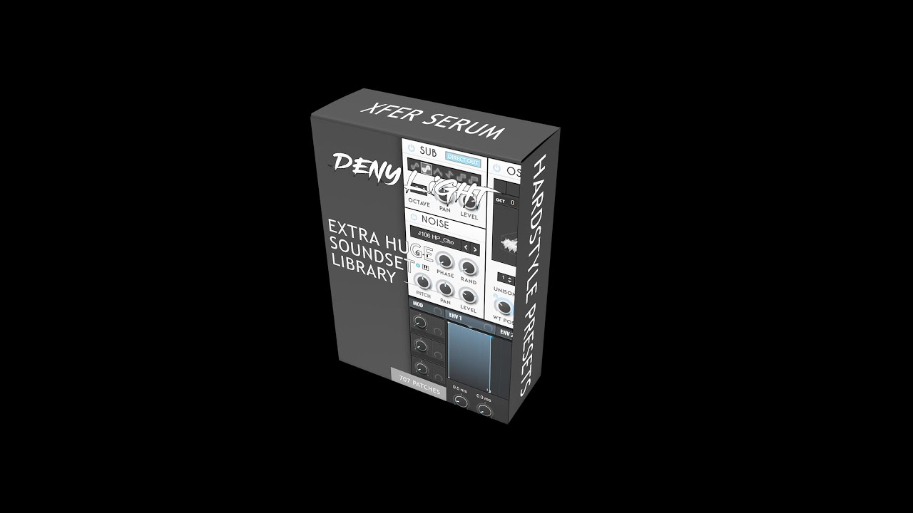 Huge Serum Hardstyle Soundset  - 707 Patches