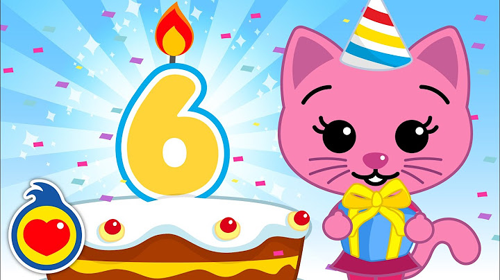Hoy es tu cumpleaños - 6 Años 🥳 ¡Feliz Cumpleaños! ♫ Plim Plim ♫ Canciones Infantiles