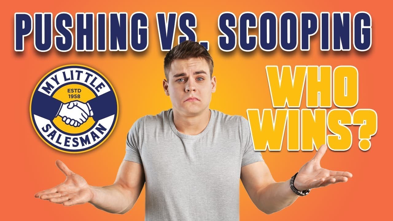 Snow Pusher vs. Snow Bucket Attachments for Skid Steers YouTube