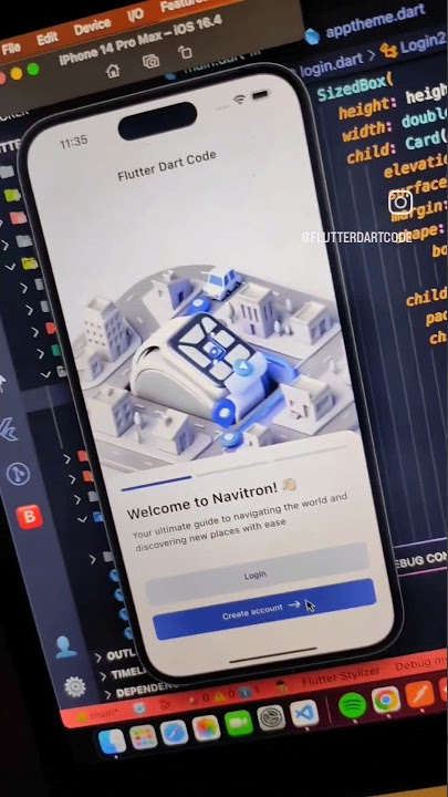 Flutter Login screen 🚀🚀🔥 #flutter #coding #flutterdart #dart #ios #tranding #shorts #github #code