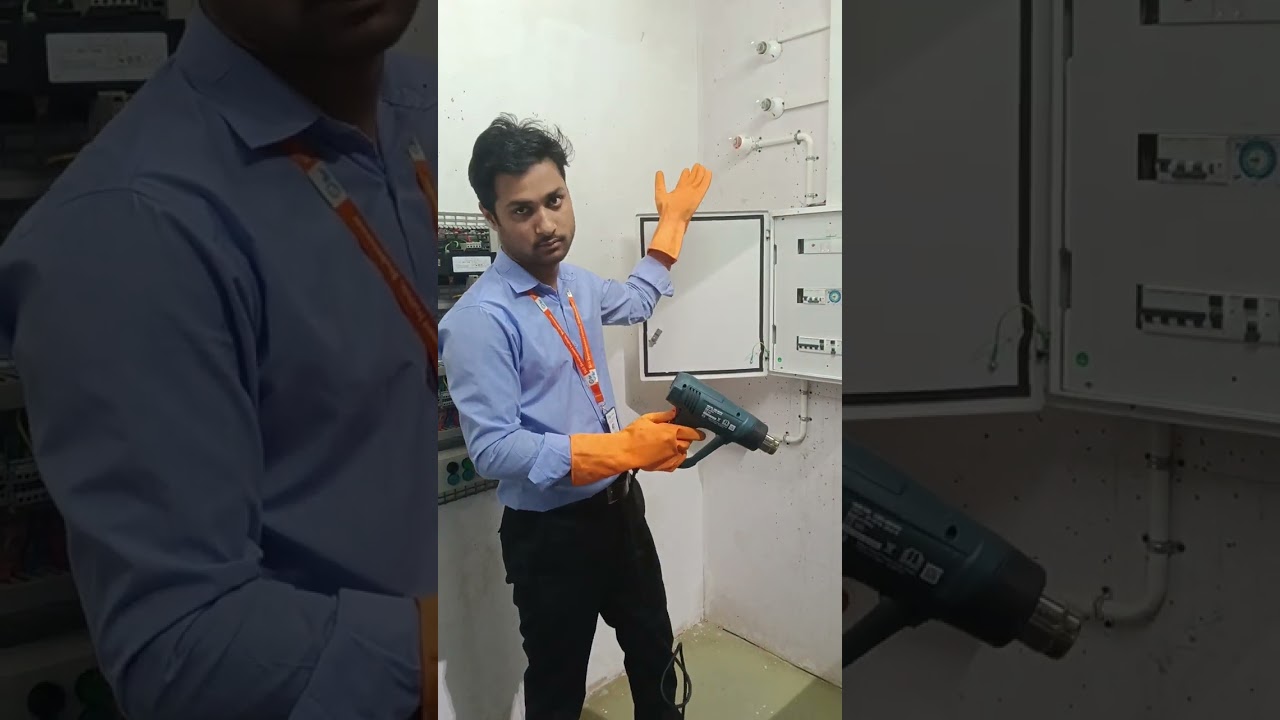 Residential & Commarcial wiring ( use semiautomatic devices & 3 phase R,Y&B) 