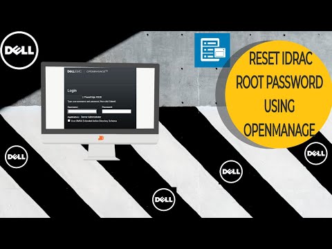 How to reset IDRAC root Password using OpenManage