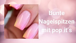 Bunte Nagelspitzen mit Dual Tips | Mimi made it