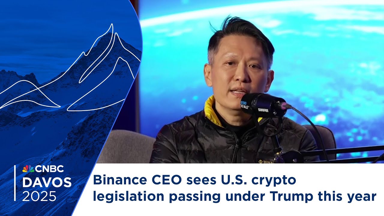 Binance CEO sees U.S. crypto legislation passing under Trump this year