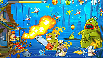 NEW! Swamp Attack 5 MIN! - (Android,iOS) Gameplay Walkthrough #7