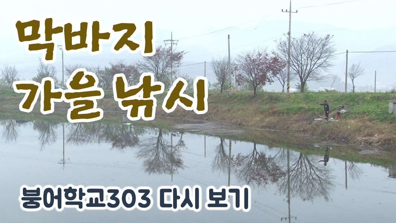 FTV] 붕어학교303 - 막바지 가을 낚시 (2013년 11월 13일 방송) 