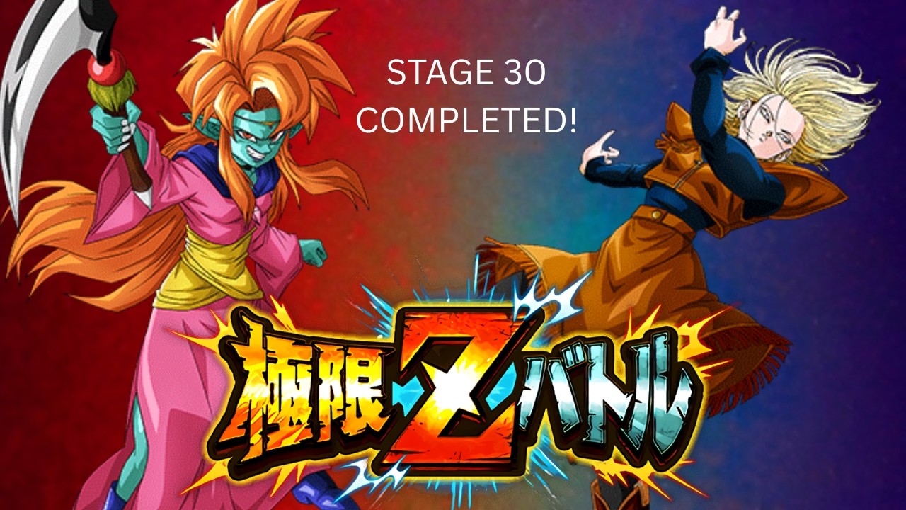 HEROINES EDITION 6 EXTREME-Z BATTLE! STAGE 30 COMPLETED! (DBZ
