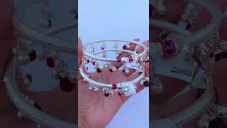 New Designer Silver Kada Payal 67% Discount On Instant Order