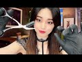ASMR Relaxing Beauty Salon Eyebrow And Lashes 