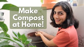 How To Make Compost At Home From Kitchen Waste