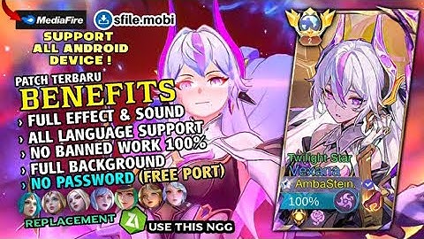 NEW!! UPDATE Script Skin Vexana Aspirant Twilight Star!! Full Effect Full Audio No Password