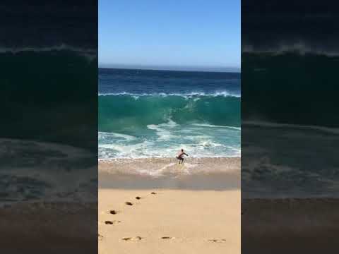 THIS MASSIVE WAVE SCARED ME!!