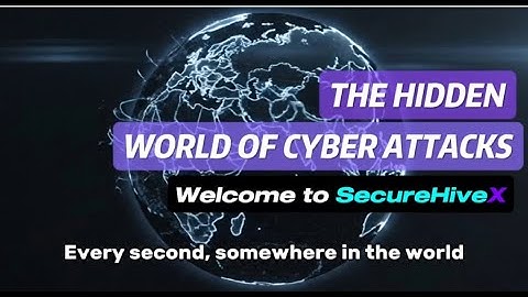 THE HIDDEN WORLD OF CYBER ATTACKS | Welcome to SecureHiveX